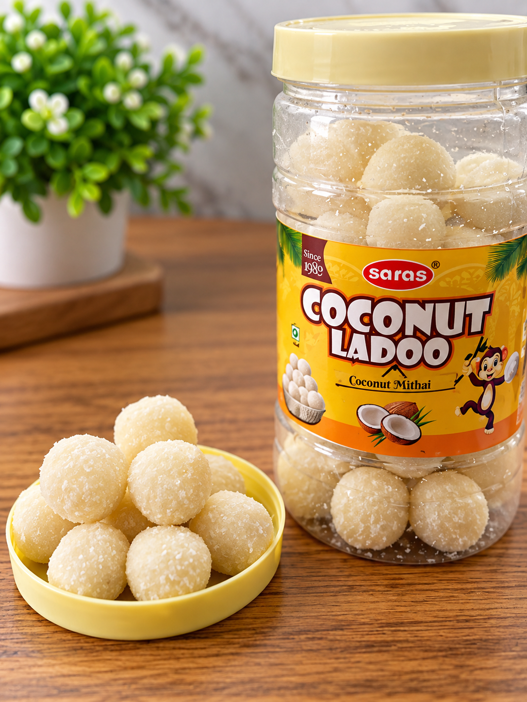Coconut Ladoo| Pack of 5| Bachpan Ali Chiji