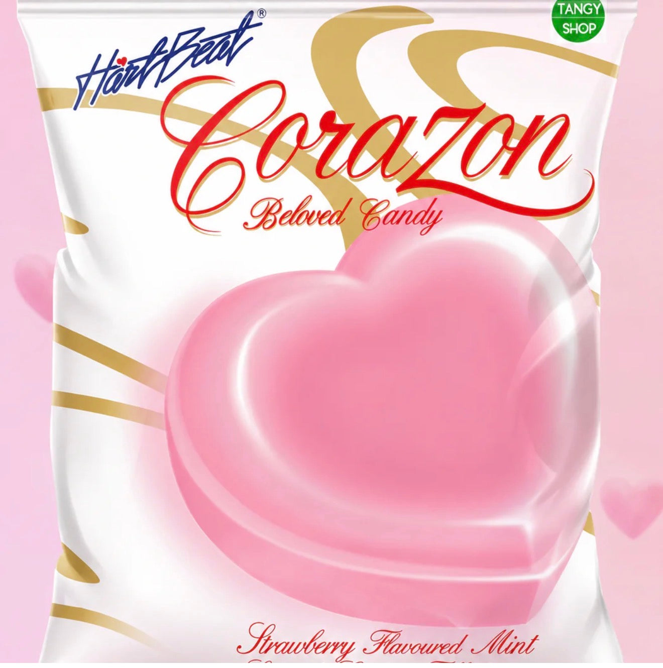 Heartbeat Candy with Strawberry filling inside | Pack of 20| Bachpan Ali Chiji