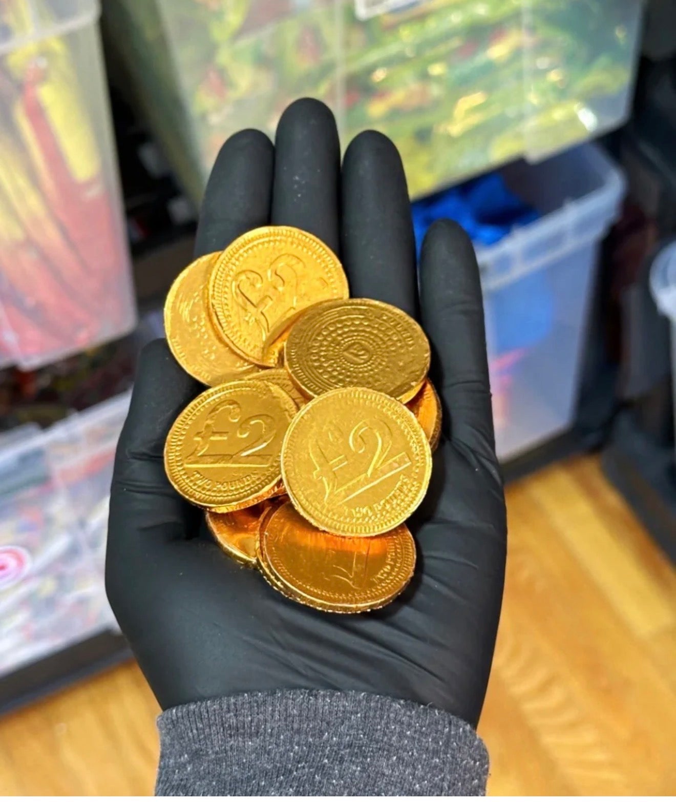 Gold coins chocolate candy| Pack of 20| Bachpan Ali Chiji