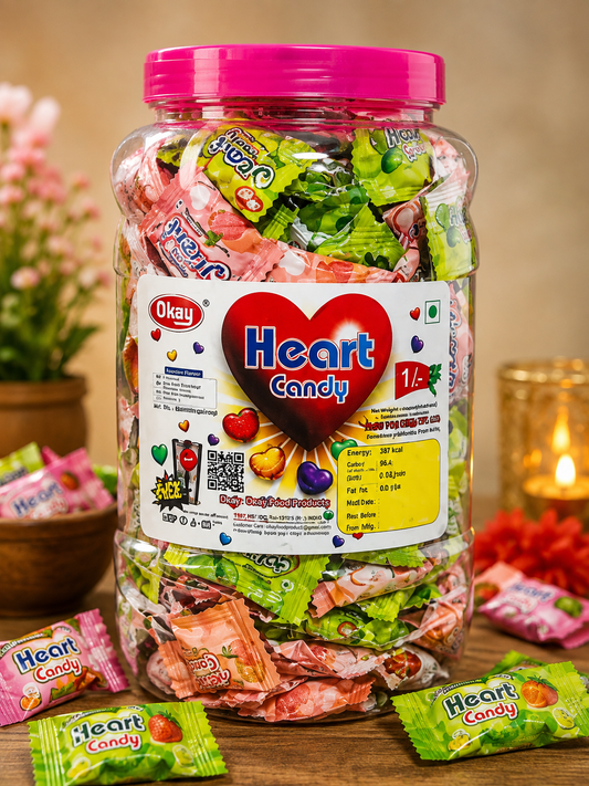 Heart Mix Candy | Pack of 20 | Bachpan Ali Chiji