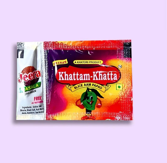 a. Khattam Khatta  | Pack of 10 | Bachpan Ali Chiji