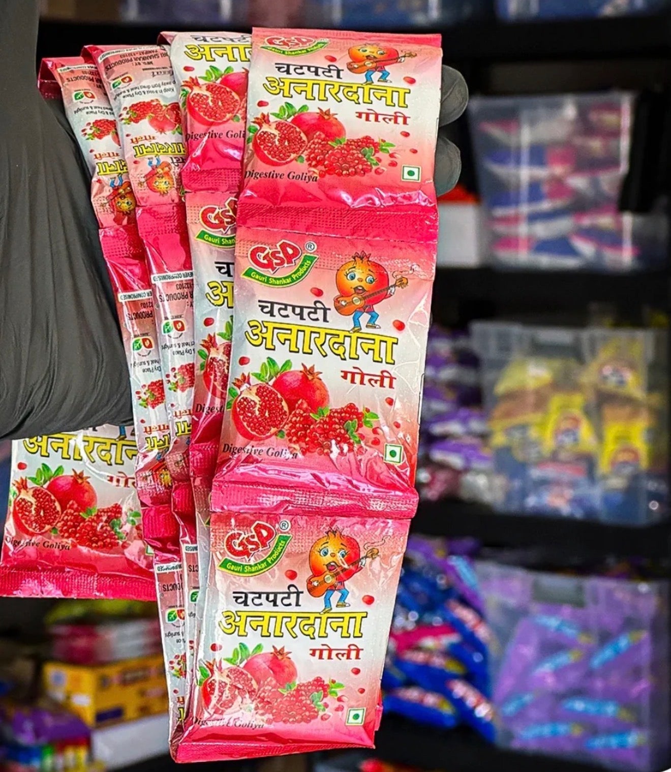 Anaardana Goli |Pack of 5 | Bachpan Ali Chiji