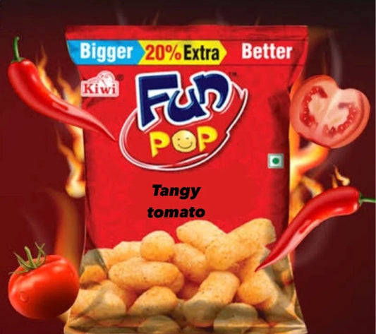 Fun Pop Tangy Tomato | Pack Of 1 | Bachpan Ali Chiji